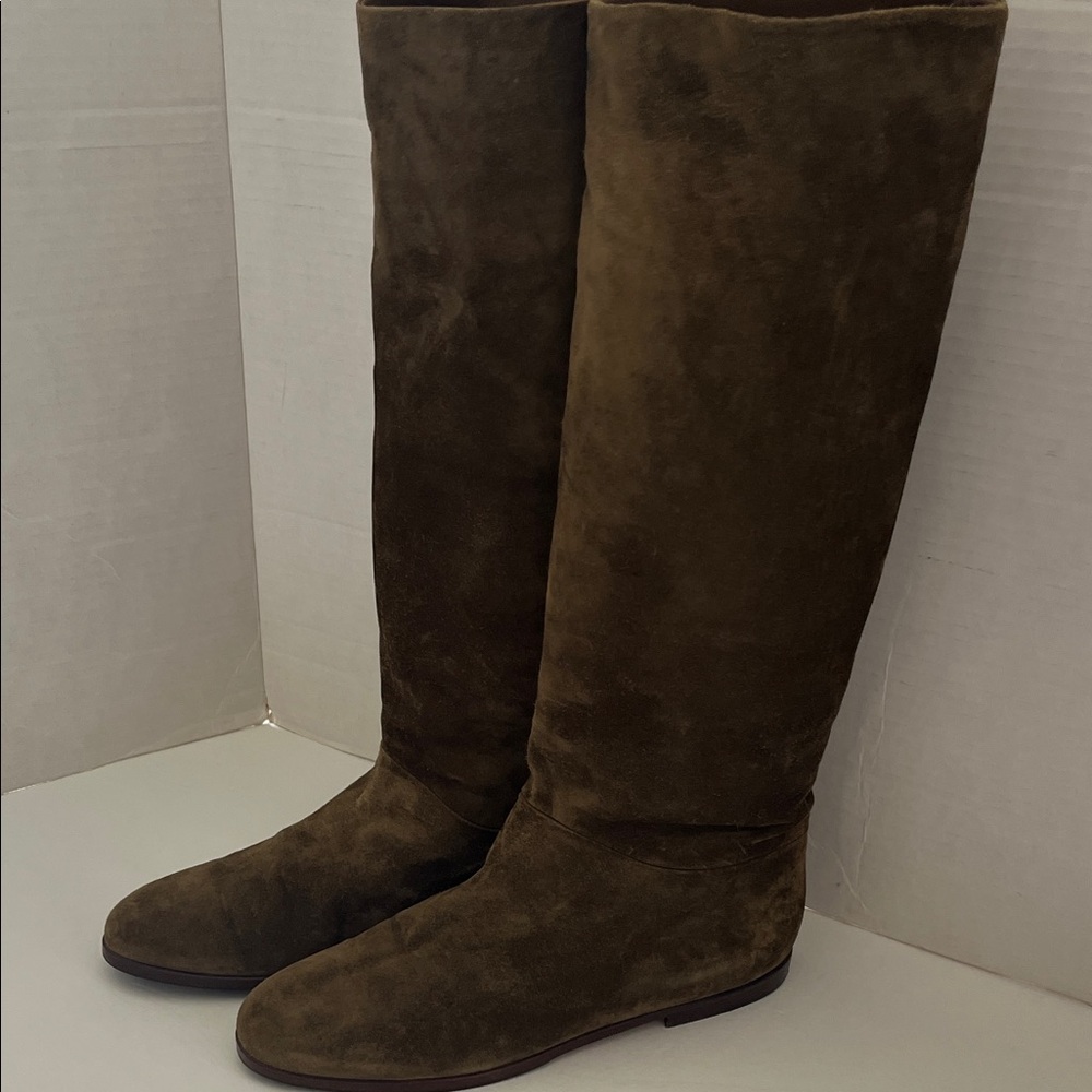 Gucci Vintage Tom Ford Suede Tall Boot - Picture 3 of 10